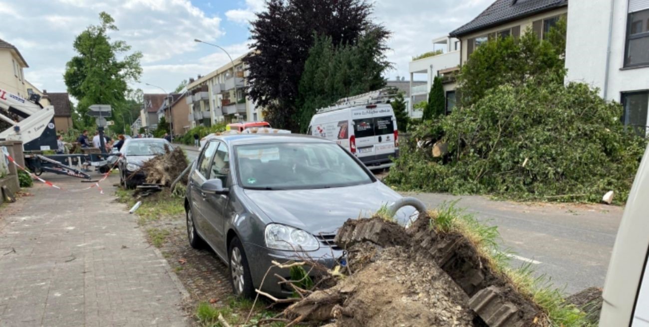 Un muerto y al menos 60 heridos por un tornado en Alemania
