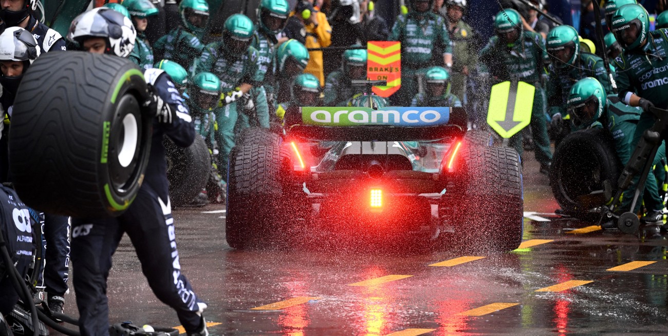 Fórmula 1: está demorado El Gran Premio de Mónaco por una intensa lluvia