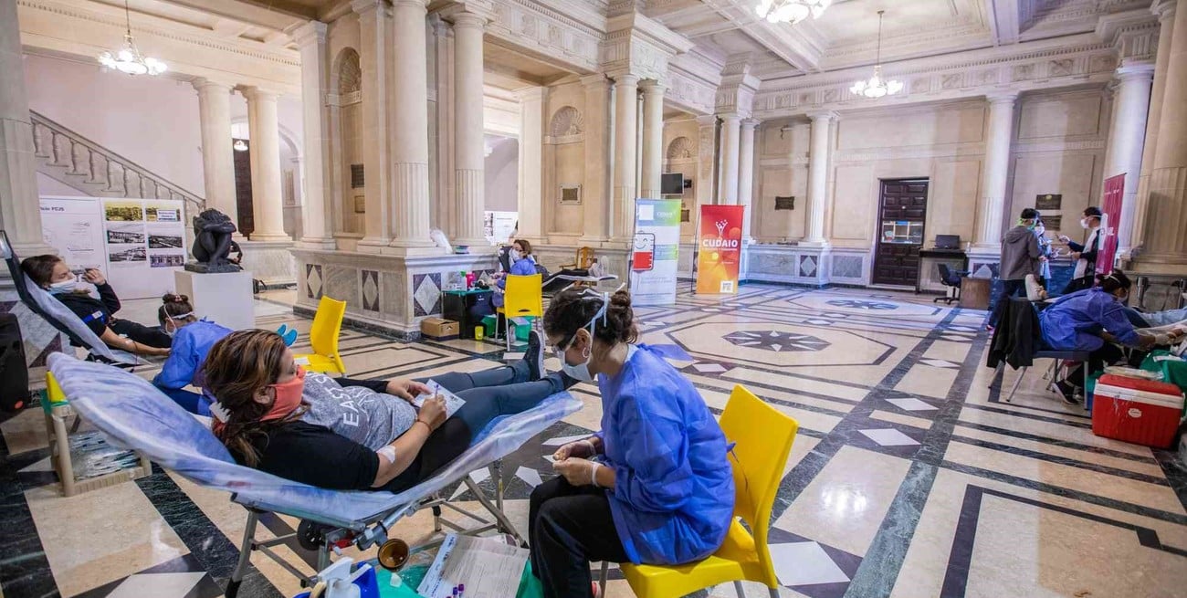 Nueva jornada de hemodonación en el Campus FAVE de Esperanza