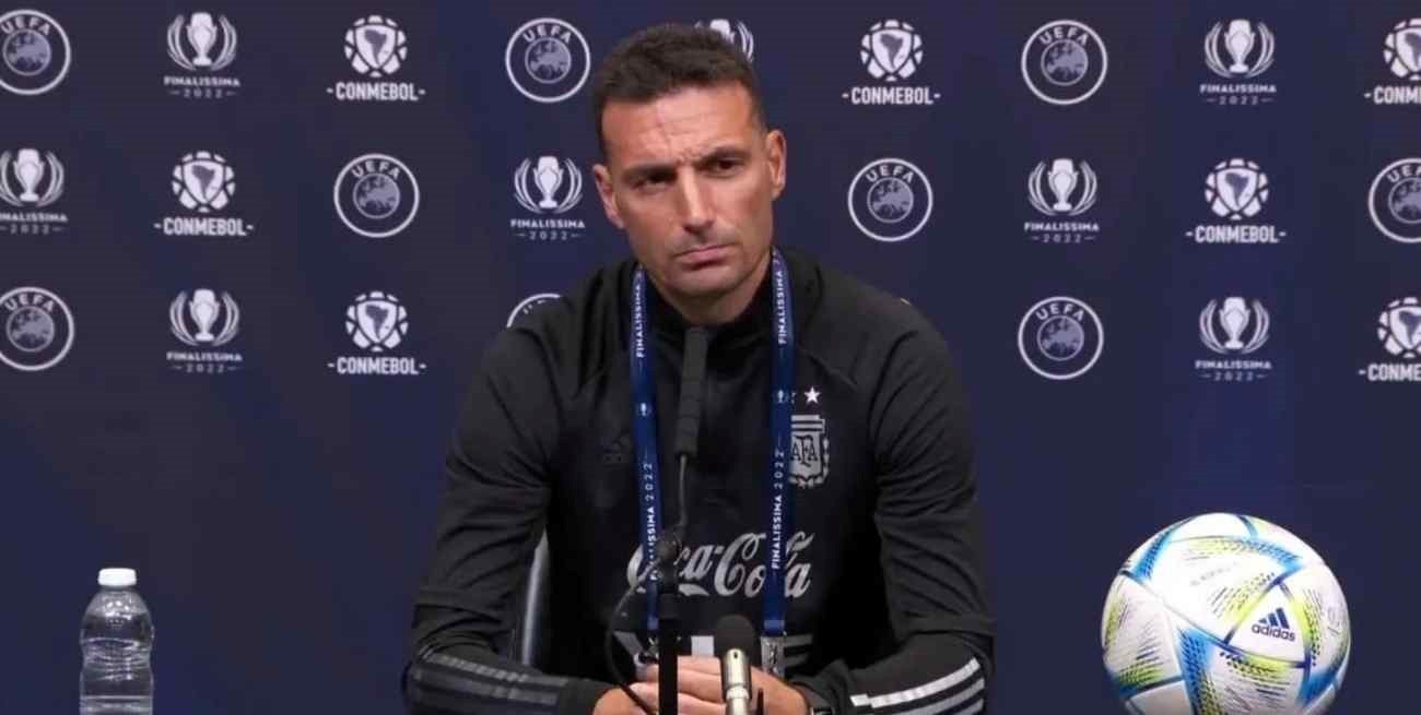 La insólita pregunta que tuvo que responder Lionel Scaloni en conferencia de prensa