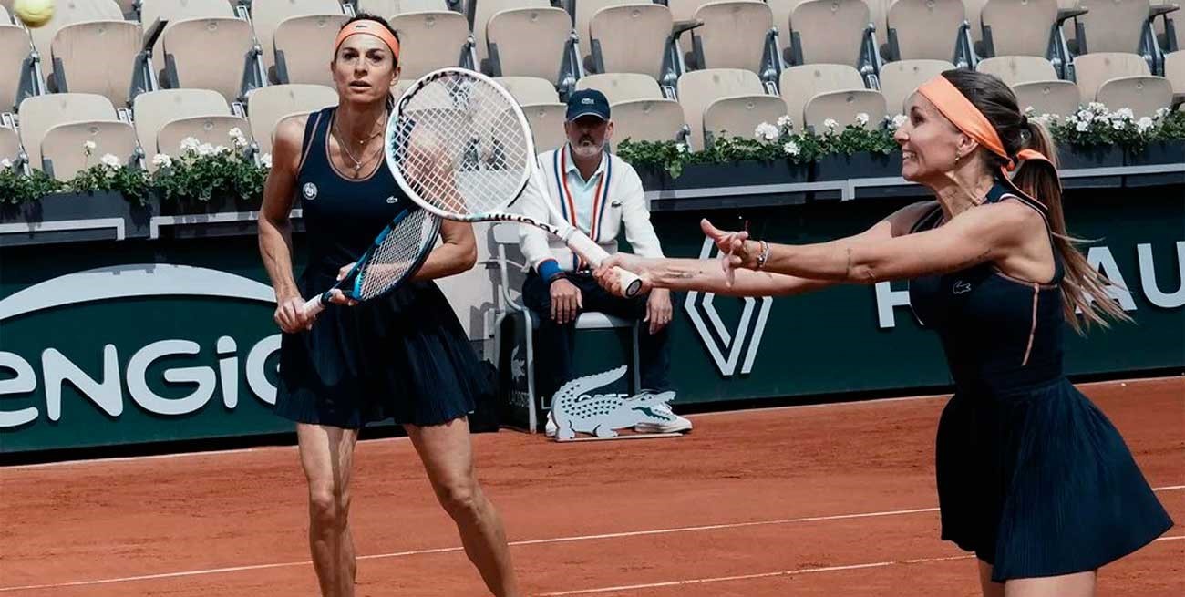 Sabatini y Dulko perdieron en su segundo partido en Roland Garros

