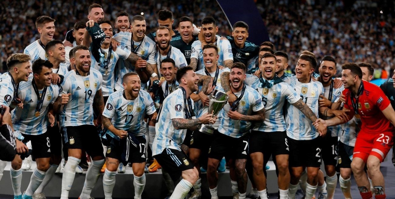 La “Finalissima” convirtió a la Argentina como la selección con más títulos del mundo