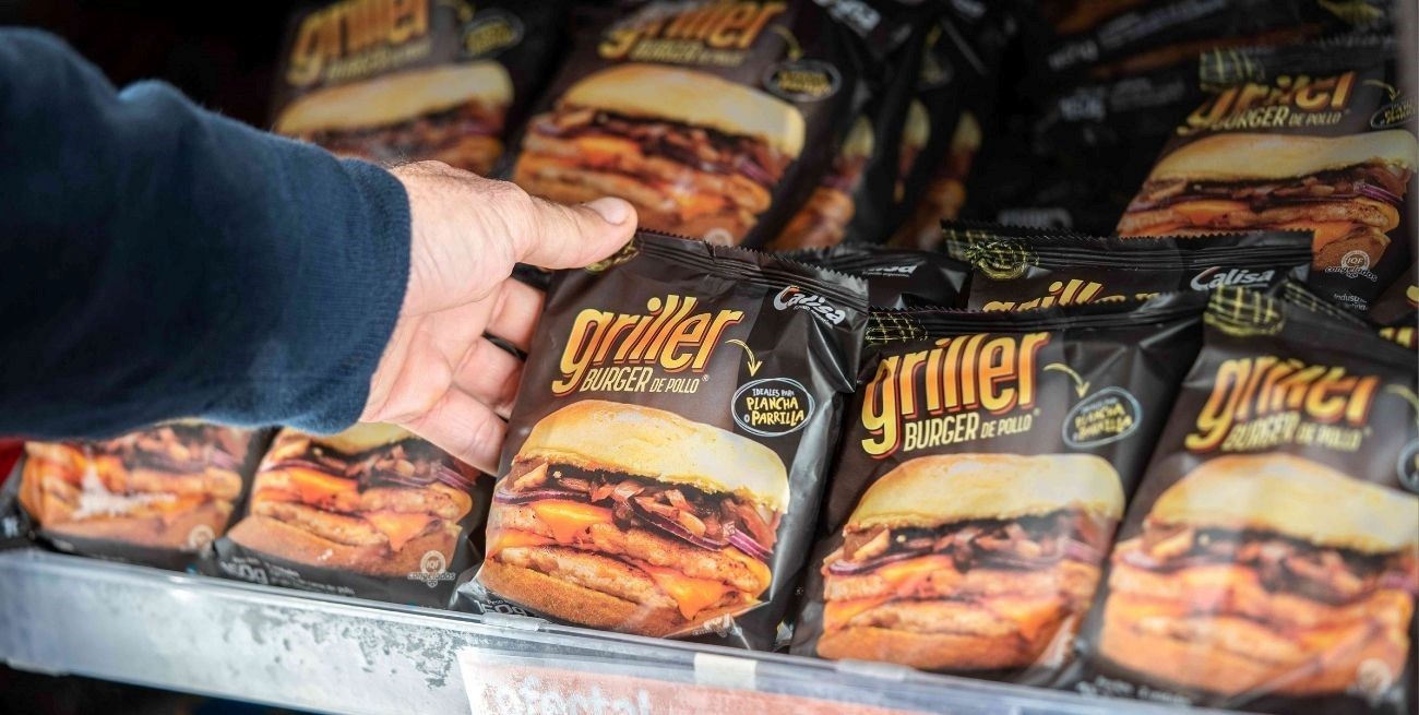 Calisa lanza la nueva griller burger de pollo