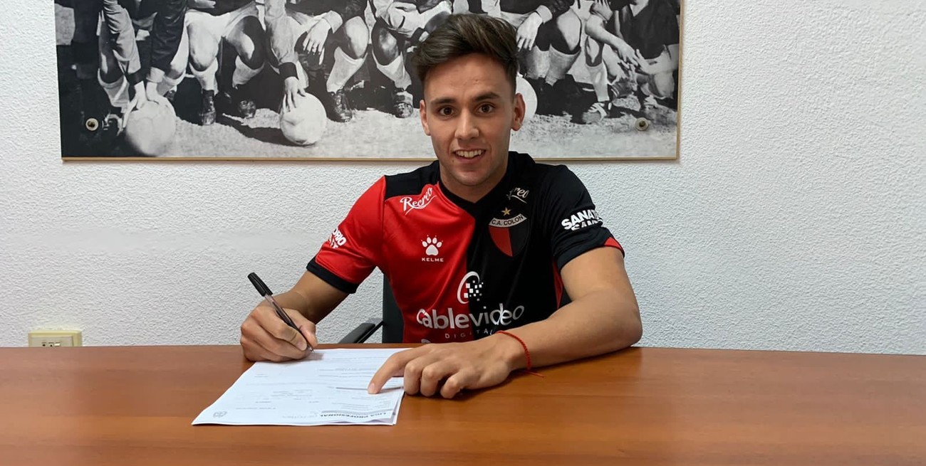 Colón anunció la llegada de Augusto Schott 