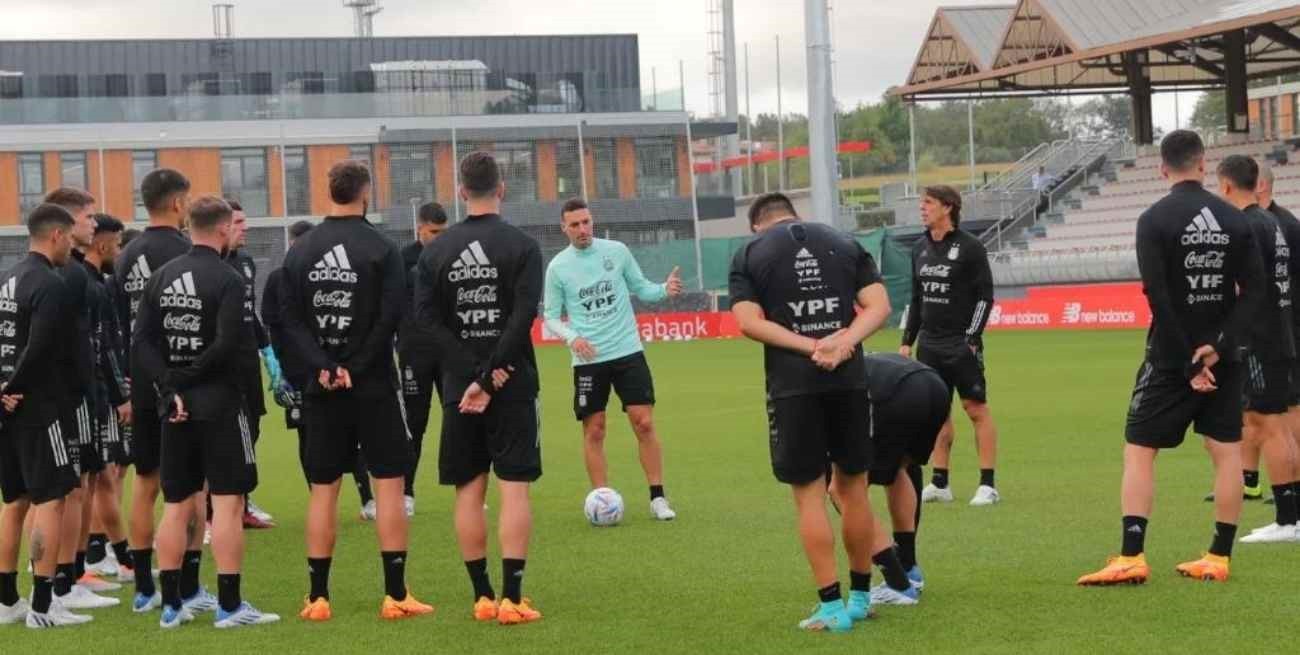 Argentina prepara el juego ante Estonia