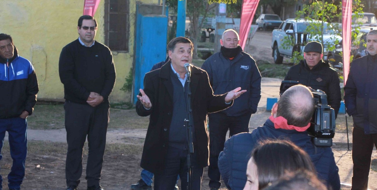 Habilitaron la vinculación del barrio nueva fe a la red de agua potable de Reconquista