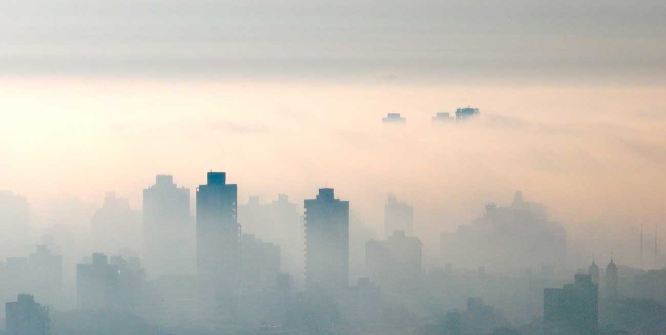 Espectaculares imágenes del drone de El Litoral de la niebla que afectó a Santa Fe
