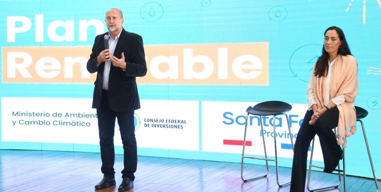 Plan renovable: Perotti y Gonnet anunciaron créditos para la adquisición e instalación de calefones y paneles solares