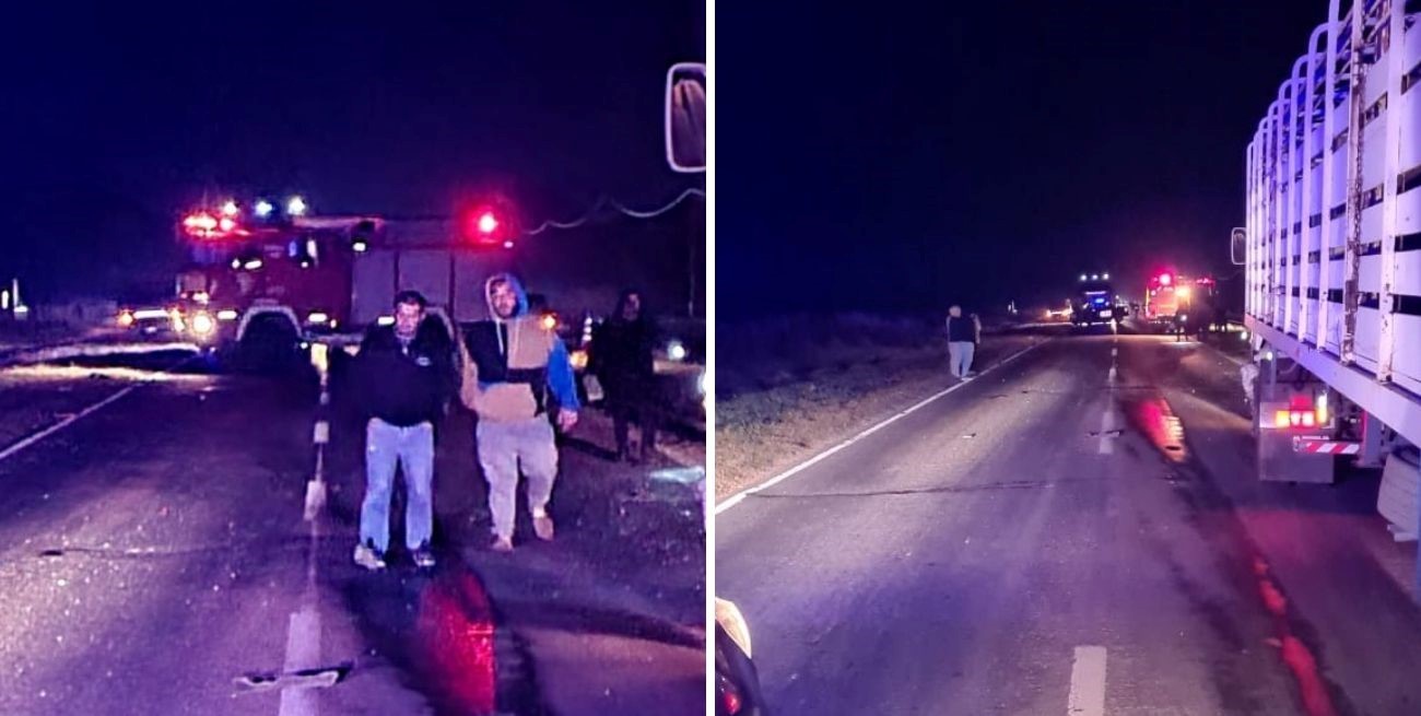 Cuatro heridos tras un choque sobre la ruta nacional 11 en Santa Fe