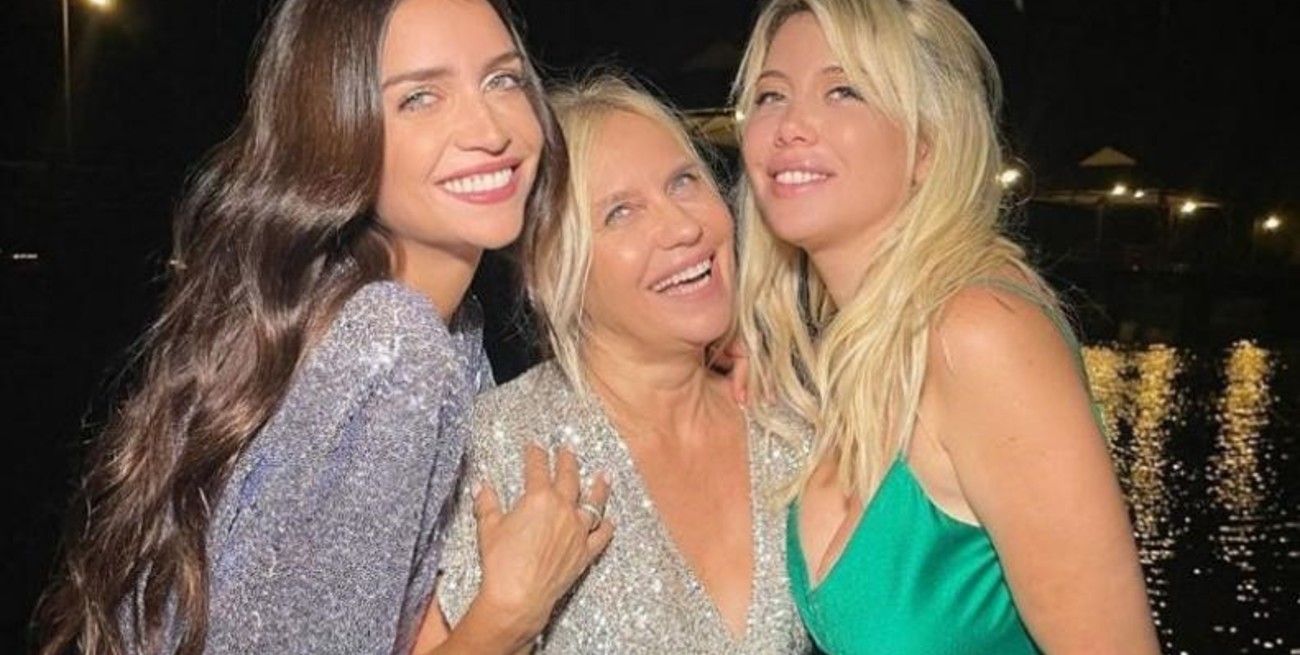 Sueldo mensual: cuánto cobra la mama de Wanda y Zaira Nara por cuidar a sus nietos