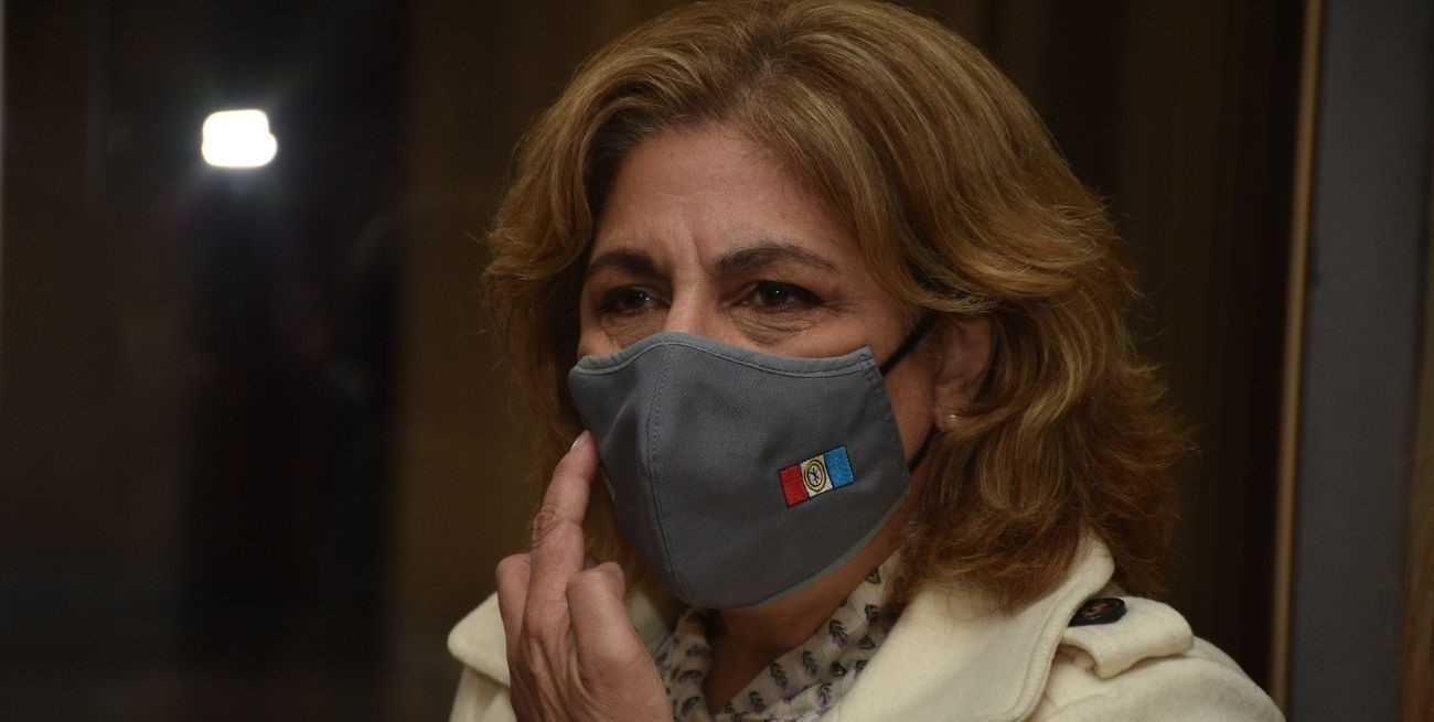 Senadores del PJ-Nes con la ministra de Salud de Santa Fe