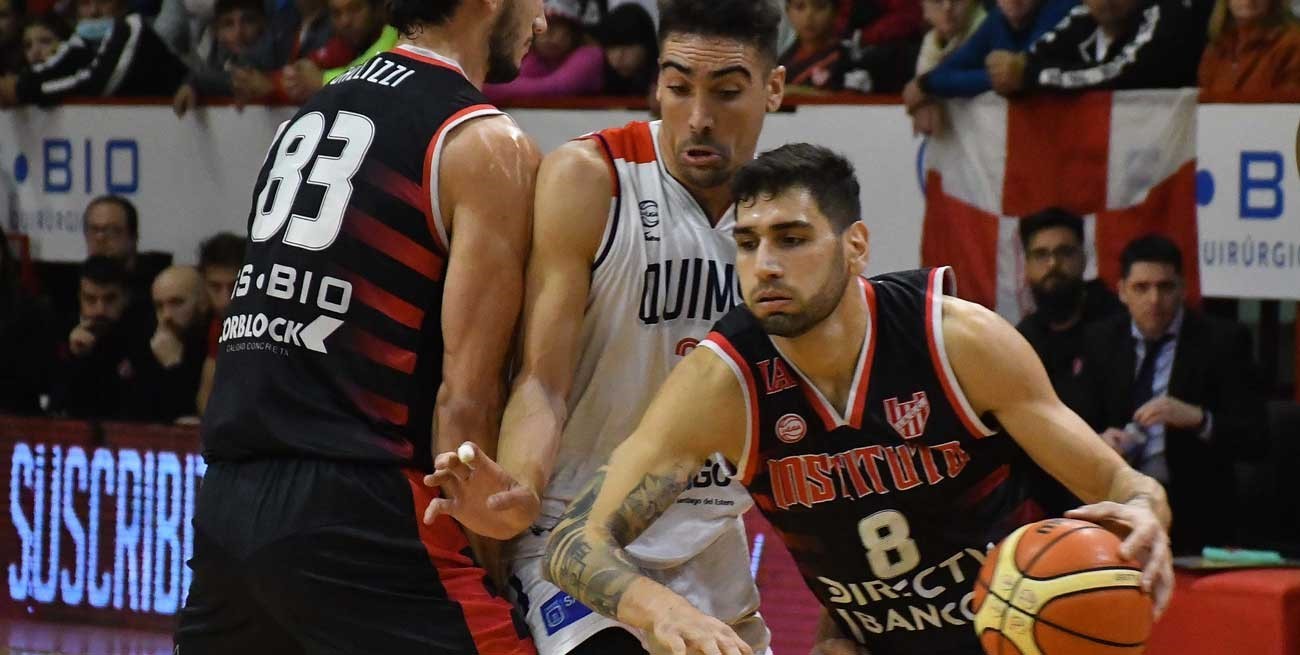 Quimsa aplastó a Instituto y quedó a un triunfo de consagrarse campeón