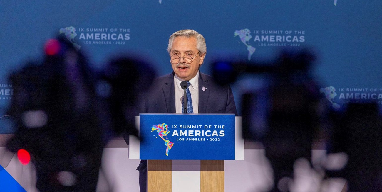 Las principales frases de Alberto Fernández en su discurso en la Cumbre de las Américas
