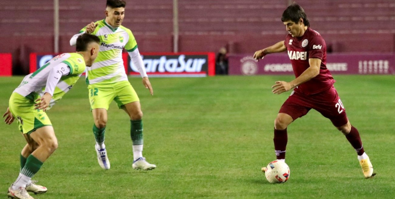 Lanús y Defensa y Justicia empataron 1 a 1 en "La Fortaleza"