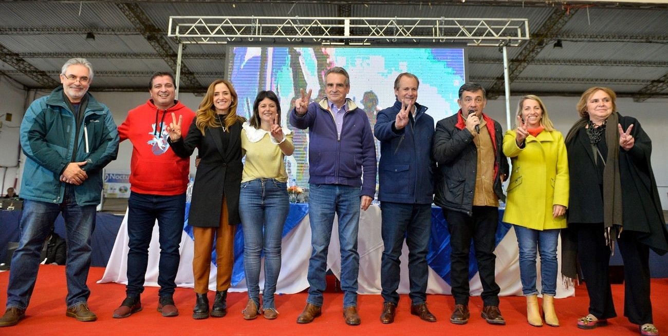 Rossi junto al gobernador Bordet llamaron a “respaldar la gestión de Alberto Fernández” 