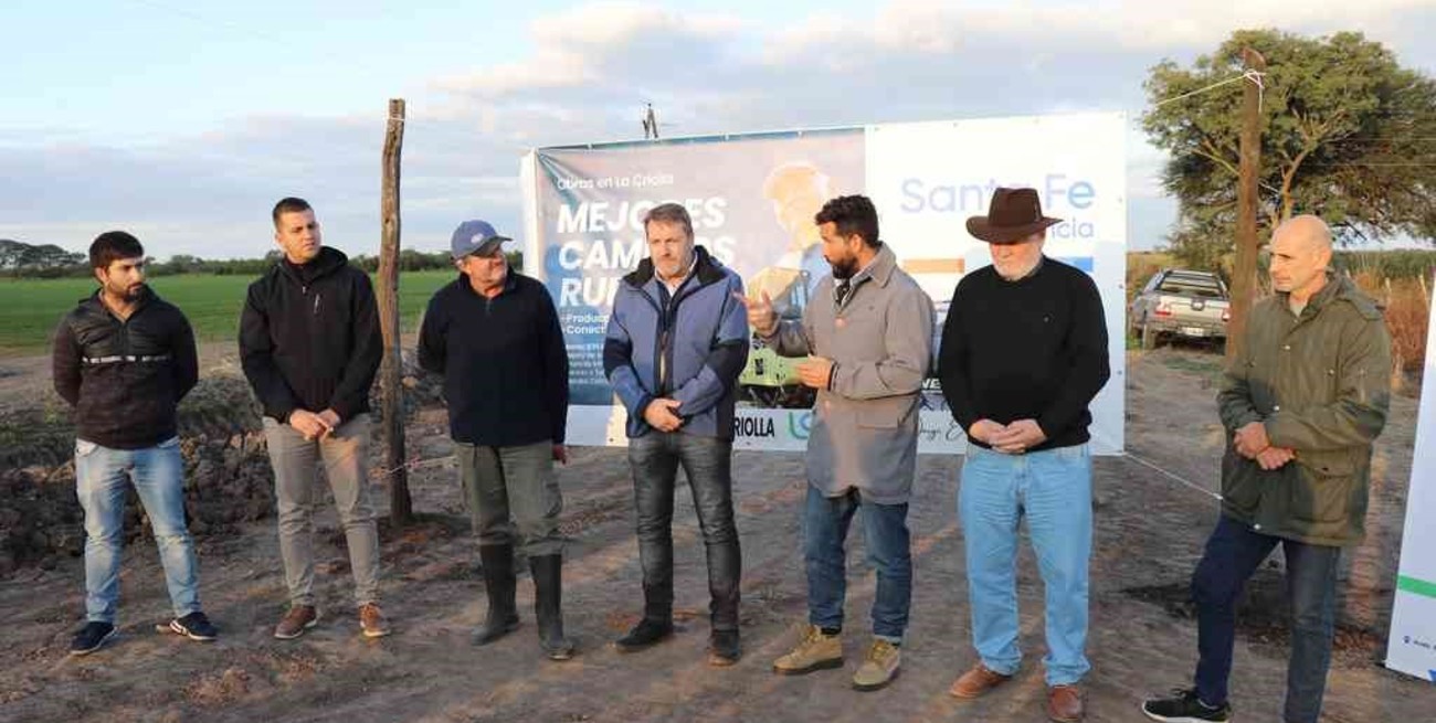 Mejoraran la red vial rural en La Criolla