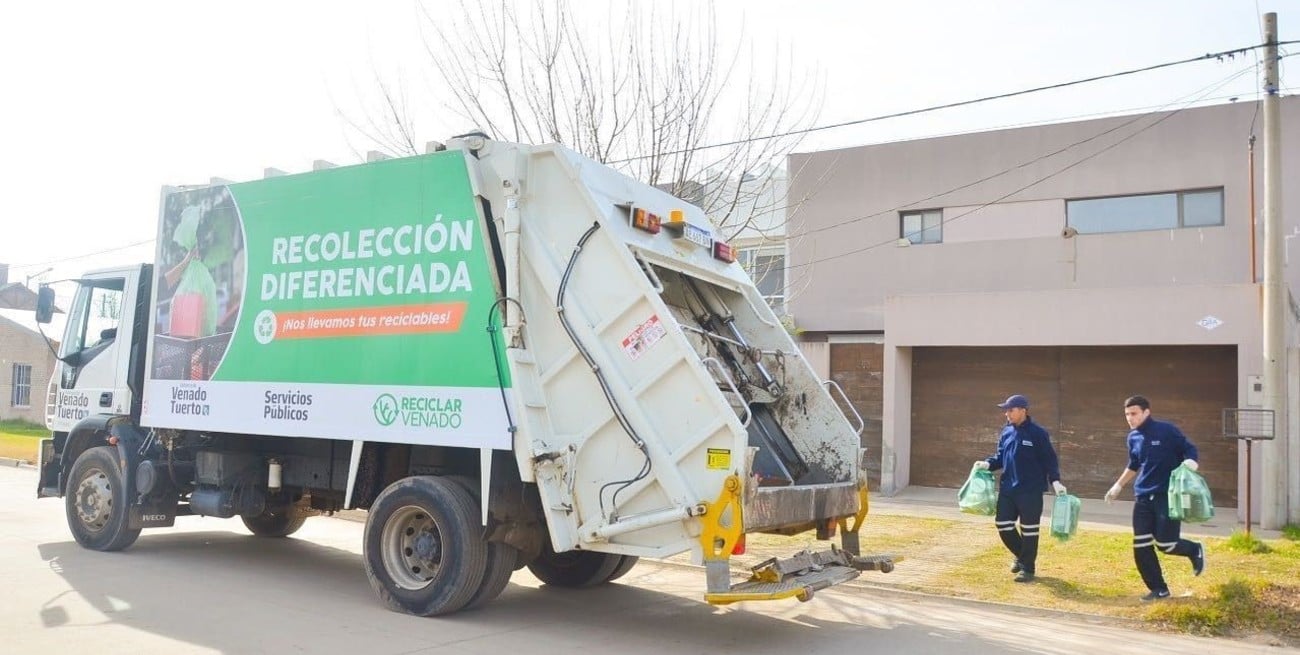 En Venado Tuerto procesan casi 900 toneladas de residuos por mes 