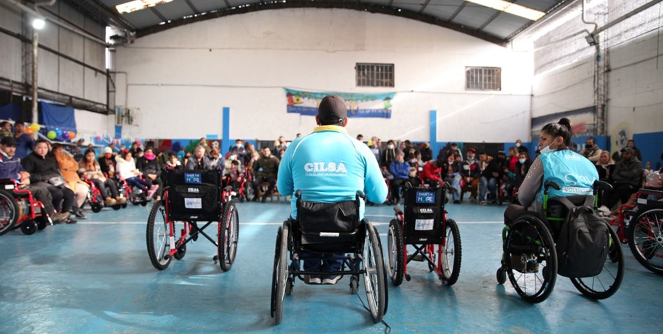 Cilsa y Chair The Hope realizaron entregas de elementos ortopédicos de manera gratuita