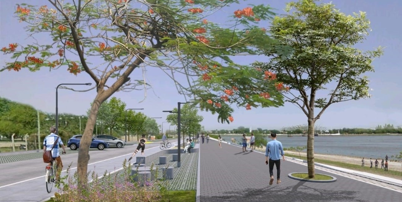 Puente y nueva Costanera Kirchner: cómo es el plan para darle vida al Paseo de la Laguna