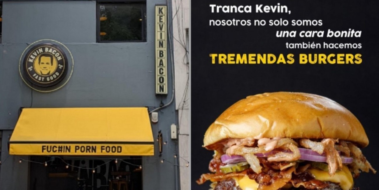 “No solo somos una cara bonita”: la respuesta de la hamburguesería argentina a Kevin Bacon