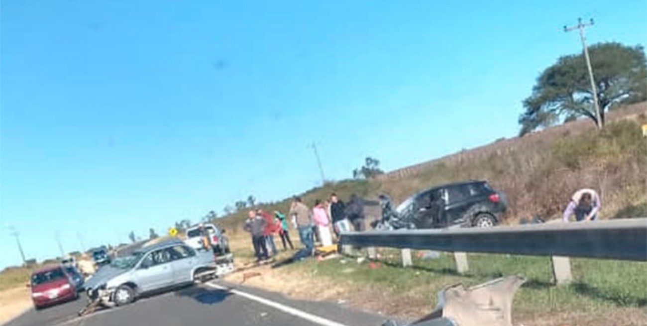 Entre Ríos: murieron tres santafesinos en un accidente en la ruta 12