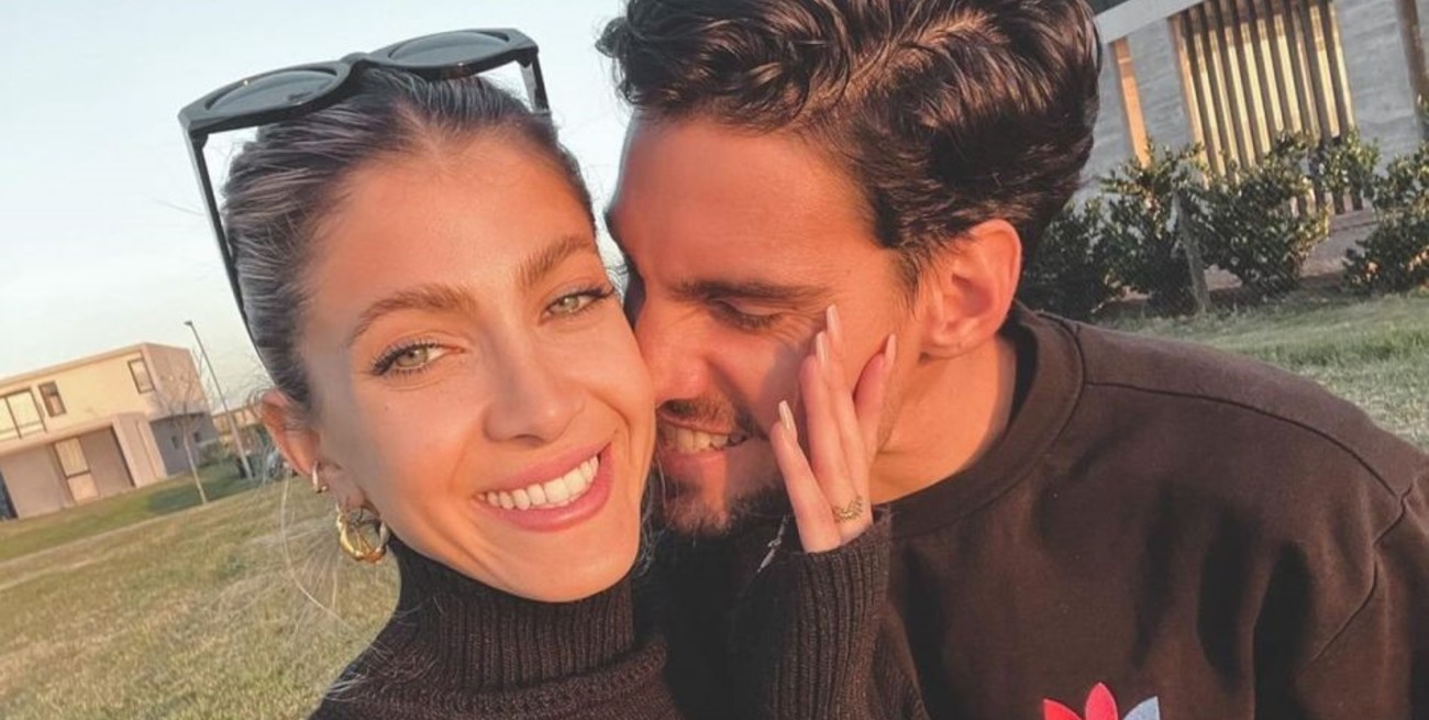 Cande Ruggeri confirmó que espera su primer hijo junto a Nicolás Maccari 