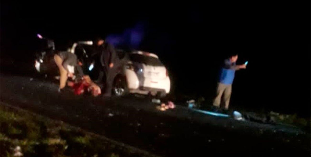 Tres personas fallecieron en un accidente frontal en la Ruta Nacional 12