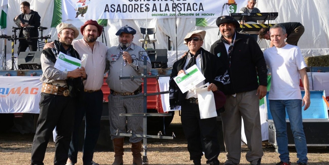 Éxito total del 1° Concurso de Asadores a la Estaca en el club Studebaker