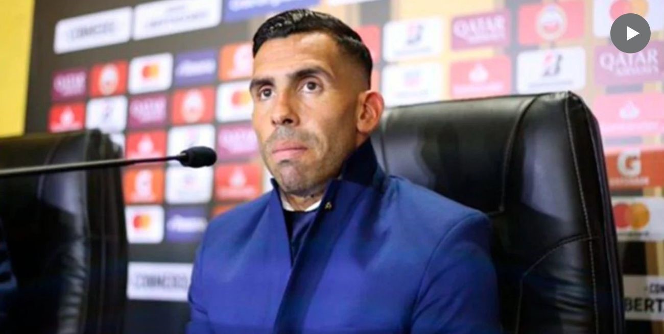Video: presentaron a Carlos Tévez como entrenador de Rosario Central
