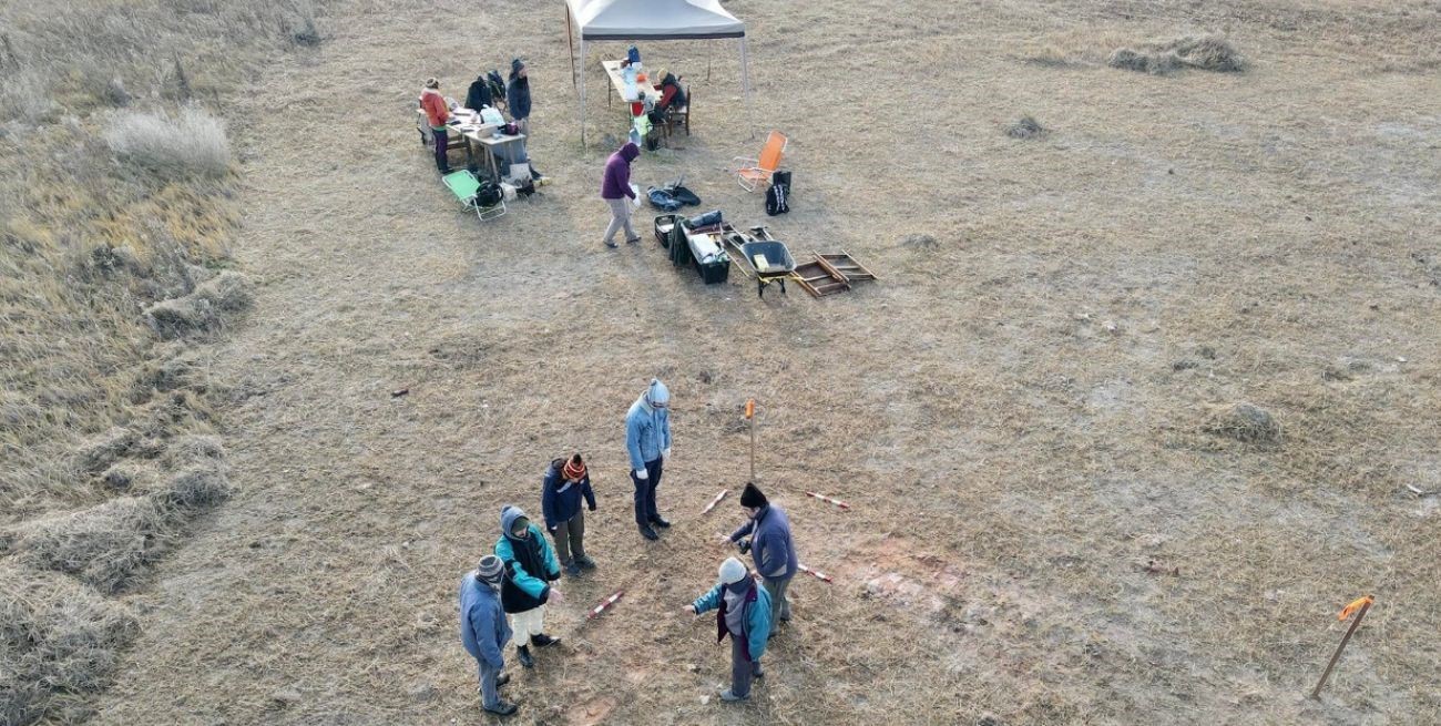 Comenzaron las excavaciones arqueológicas en Melincué