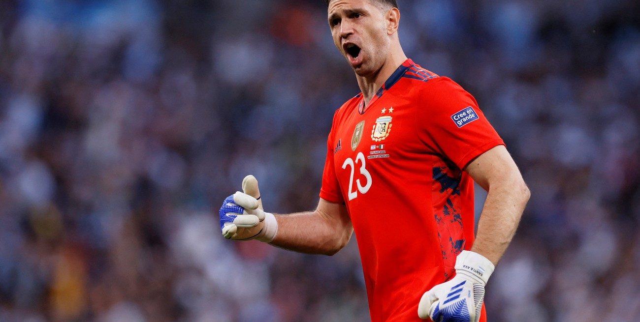 “Dibu” Martínez se enfoca en el Mundial