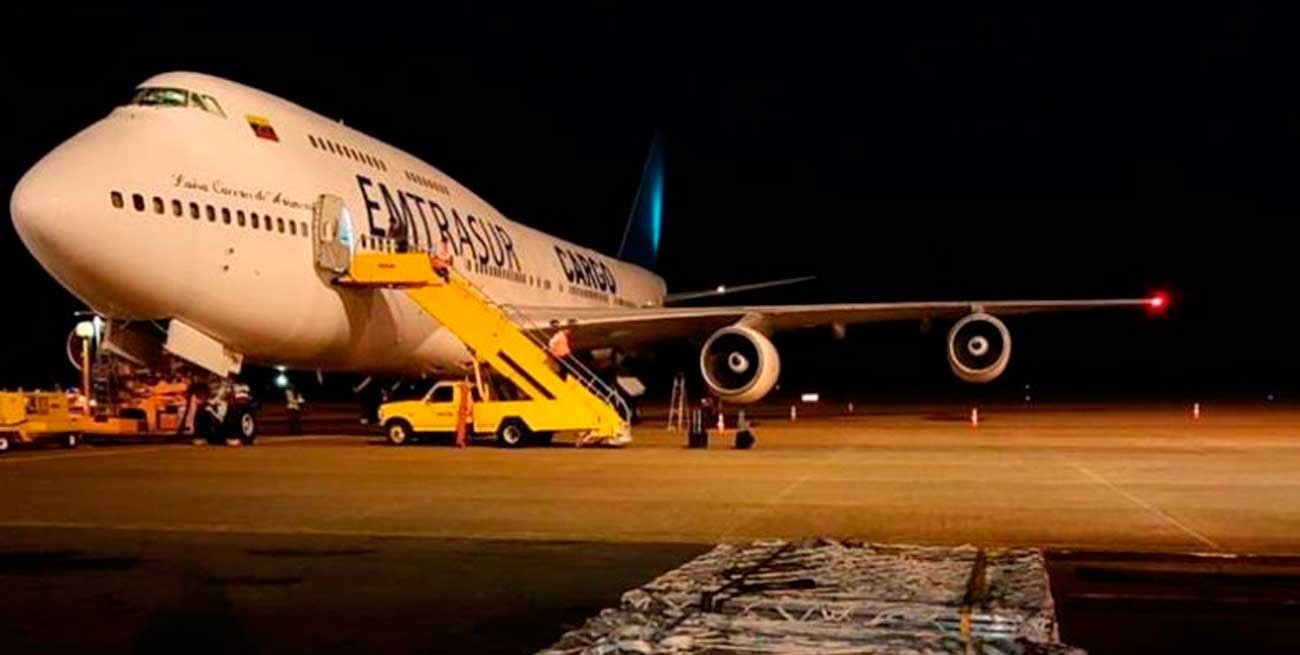 Se mantiene la prohibición de salir del país para los tripulantes del avión venezolano iraní