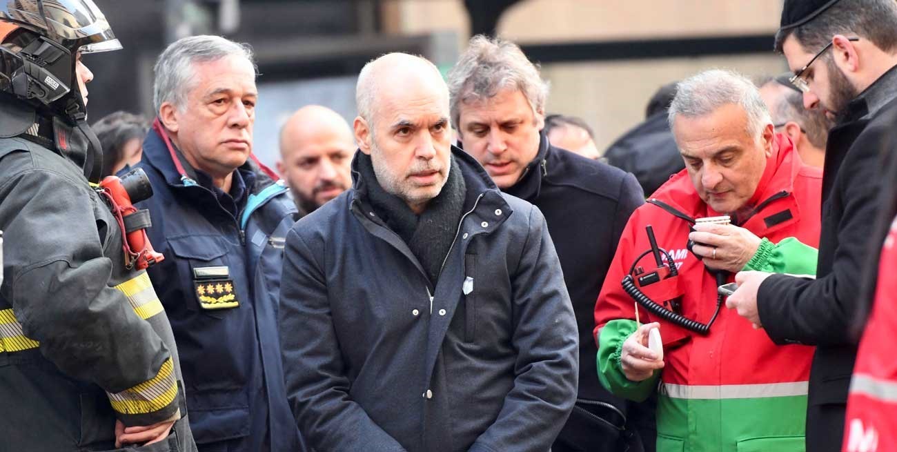 Rodríguez Larreta dijo que estudian los orígenes del incendio y lo darán a conocer "apenas esté el informe"