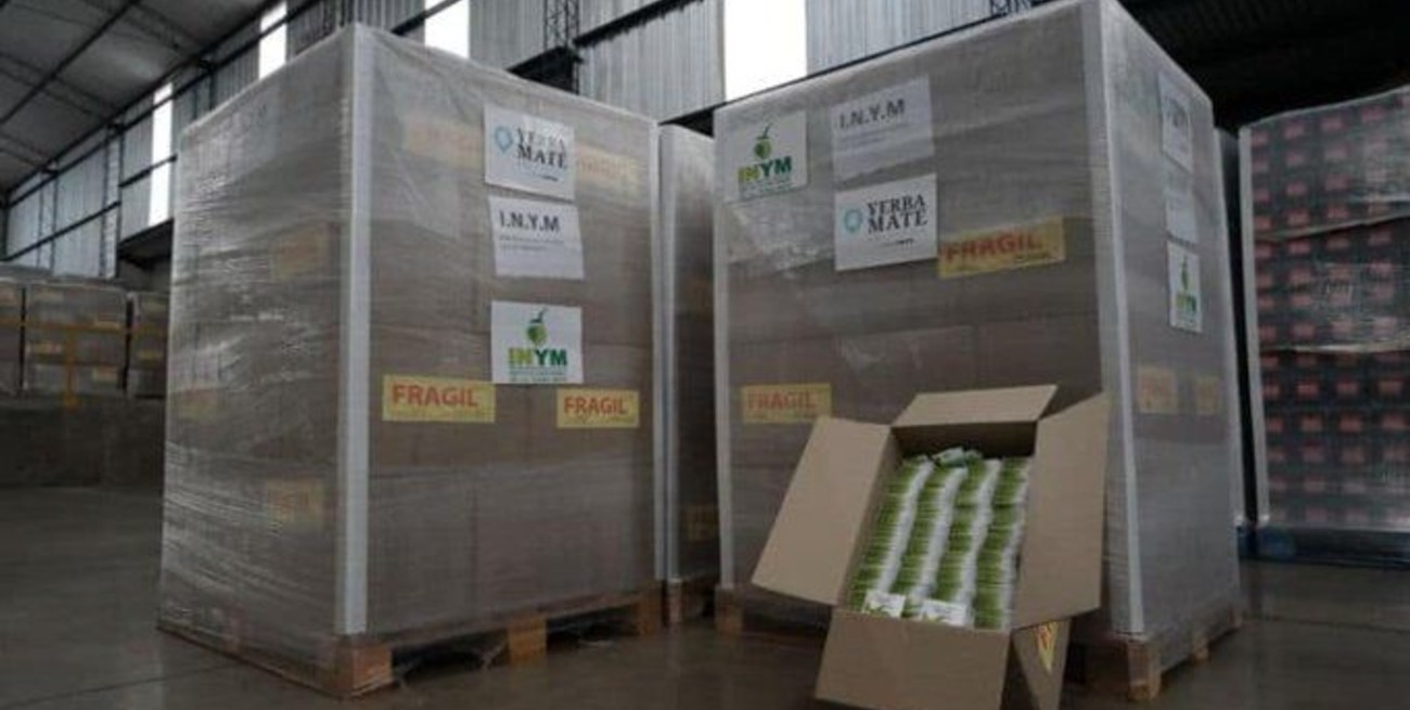 Ayuda humanitaria a Ucrania: Misiones envió mate cocido en saquitos