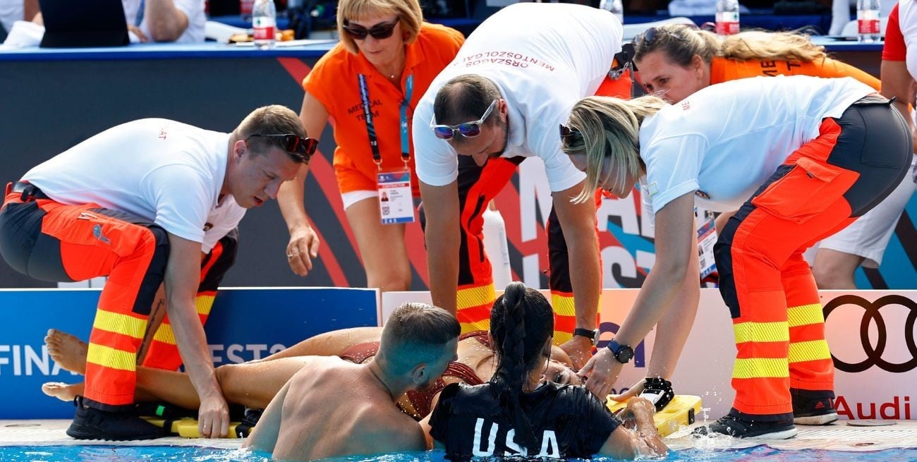 Video: así fue el rescate a la nadadora Anita Álvarez tras ahogarse durante el Mundial
