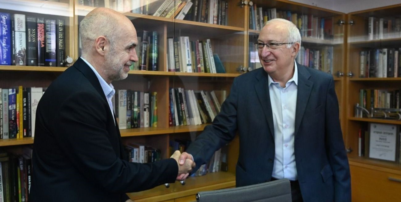 Rodríguez Larreta se reunió con los arquitectos políticos y económicos del plan israelí de los ‘80