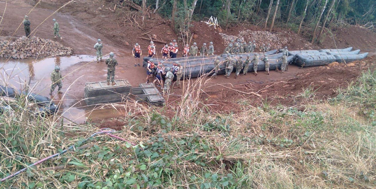 Misiones: en tres días, el Ejército reconectó dos localidades