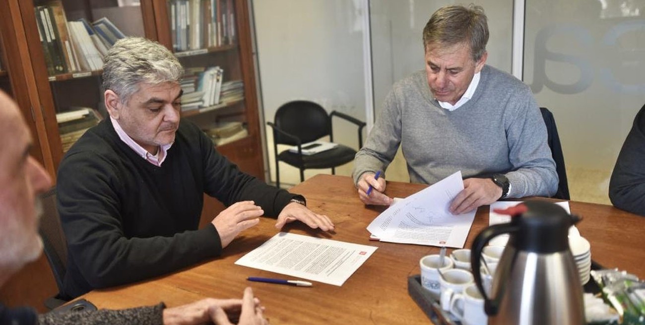 Firmaron un convenio para abordar la problemática de la ocupación del suelo
