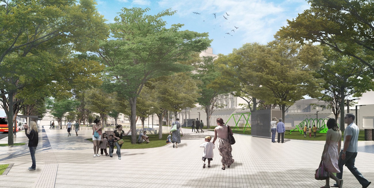 Cómo será la renovación de la Plaza del Soldado, un espacio céntrico de alto tránsito en Santa Fe