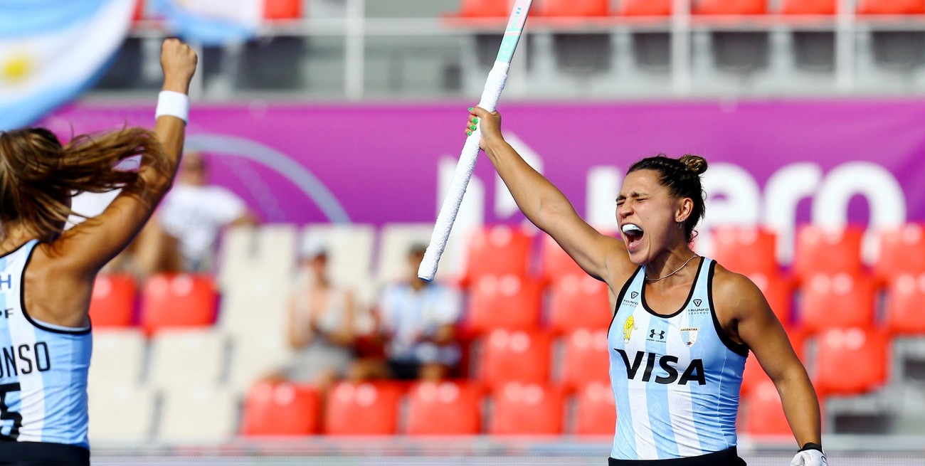 Las Leonas golearon a España en la segunda fecha de la Copa del Mundo