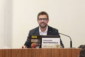 Edil Sebastián Mastropaolo. Entre otros conceptos, dijo que "resulta necesaria la regulación y homologación de los monopatines y bicicletas eléctricas".