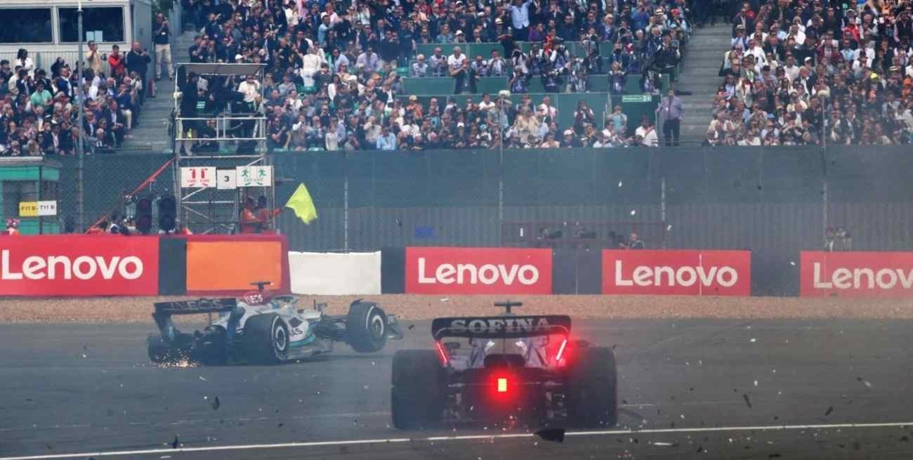 ¿Qué es el halo? El sistema de seguridad que le salvó la vida a Guanyu Zhou en el Gran Premio de Gran Bretaña