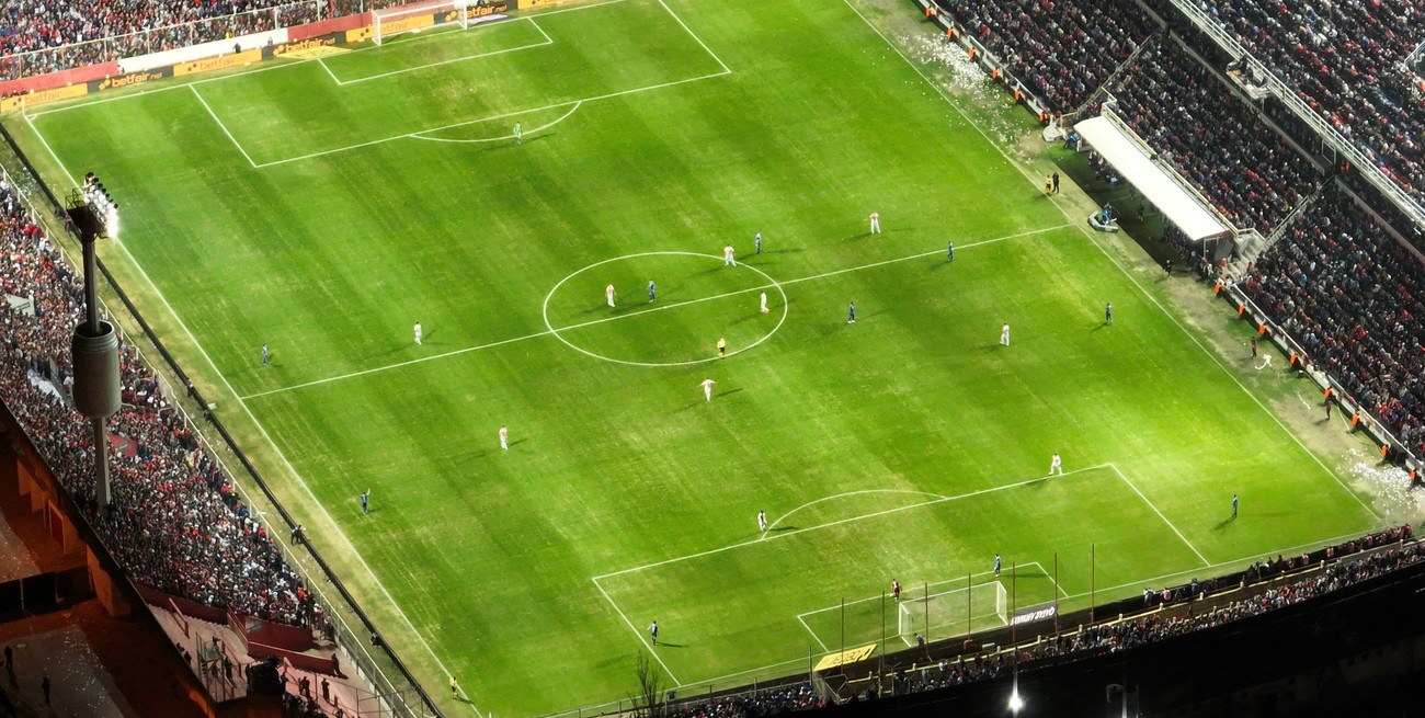 Unión vs. Nacional desde el drone de El Litoral