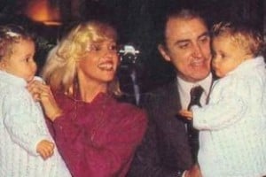 Cacho y Liliana fueron padres de mellizas, Ludmila y Antonella.