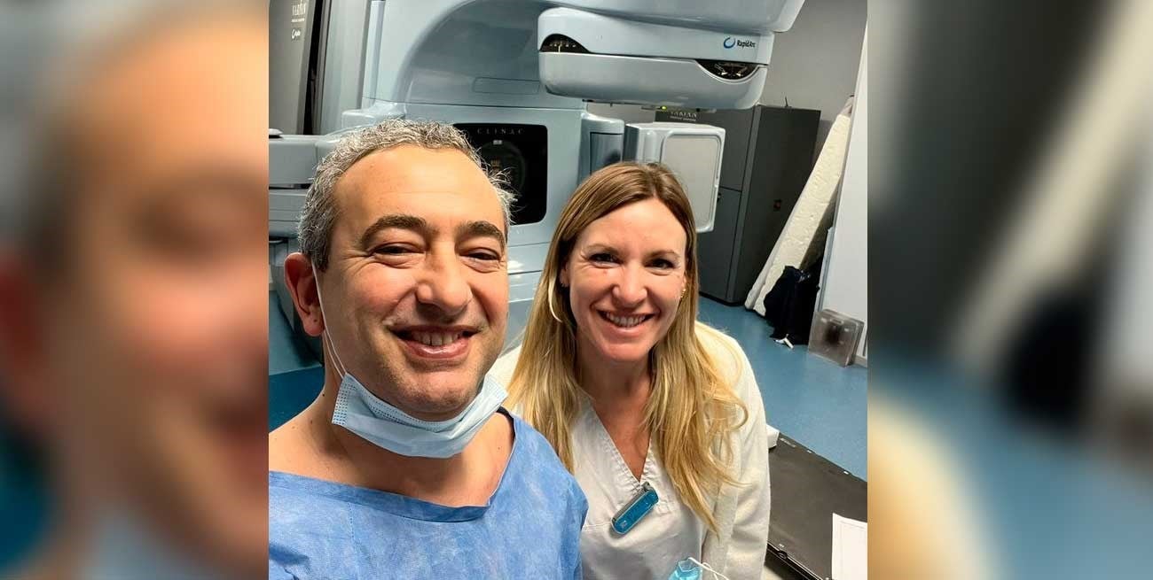 Javkin finalizó el tratamiento contra el cáncer de próstata