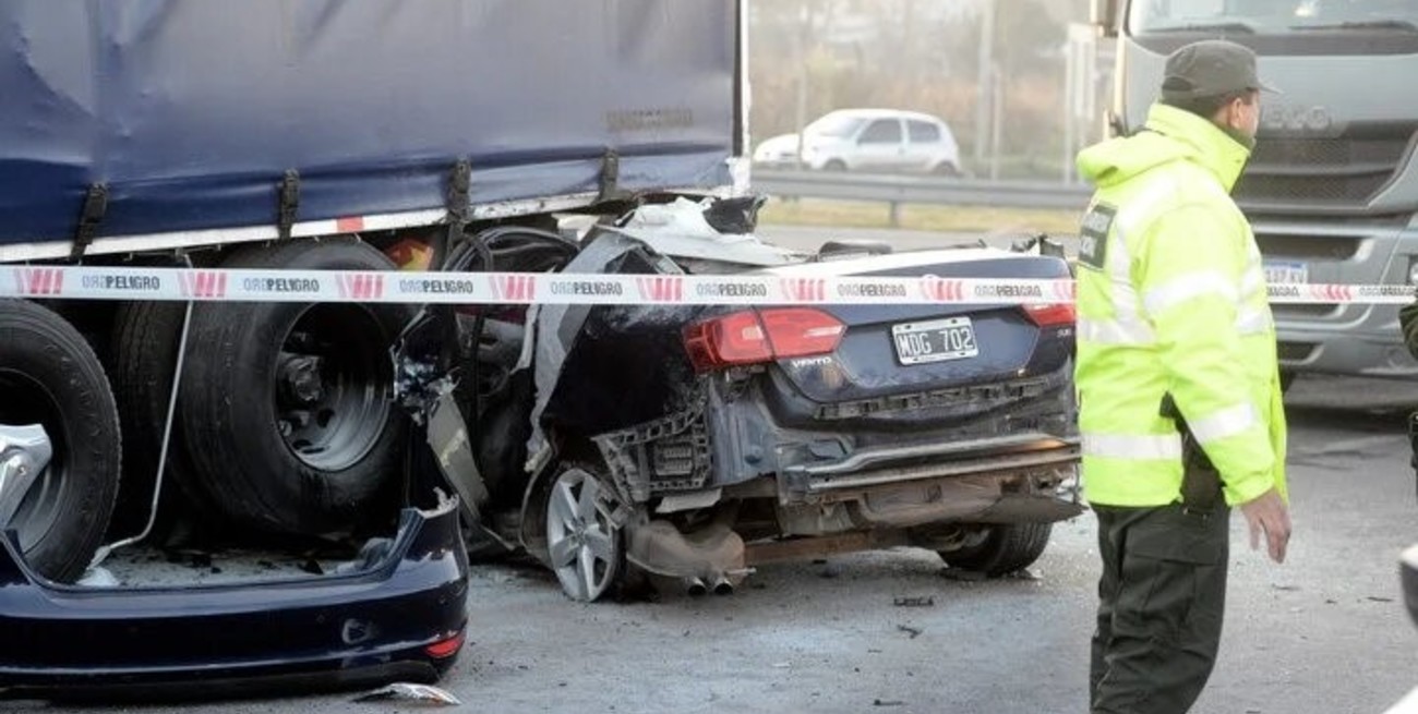 “Mamá estoy llorando”: el último mensaje de una víctima del accidente en Panamericana
