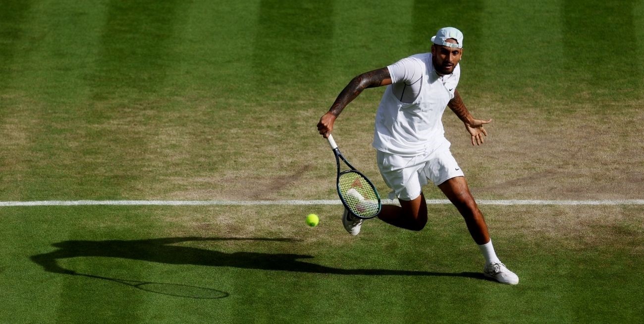 Nick Kyrgios, el increíble talento limitado por las polémicas que va por Wimbledon tras el abandono de Rafa Nadal