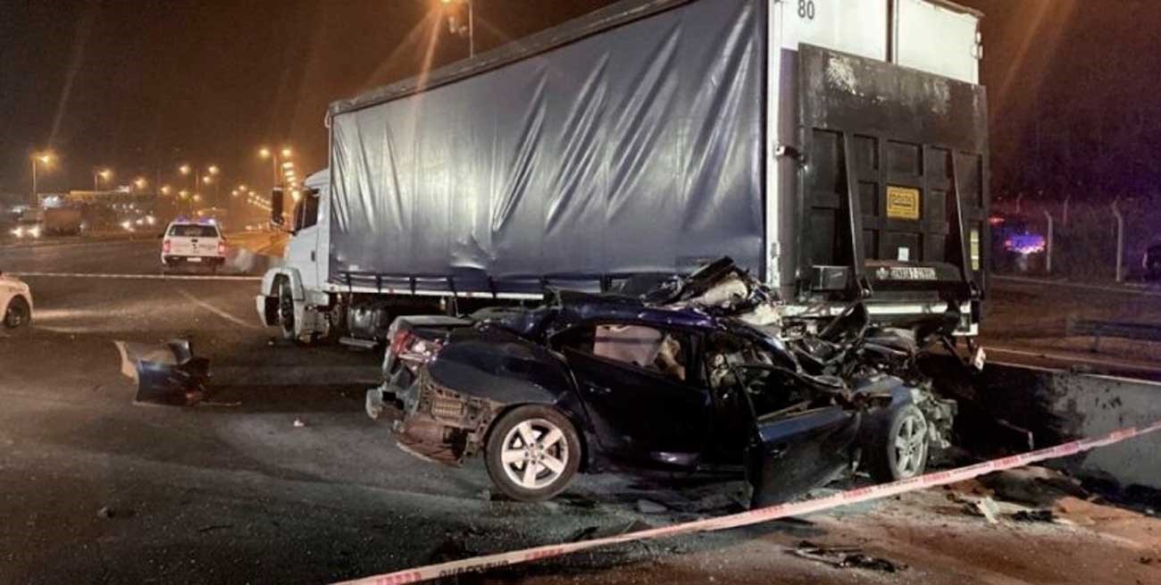 Video: persecución, choque y muerte en la Panamericana