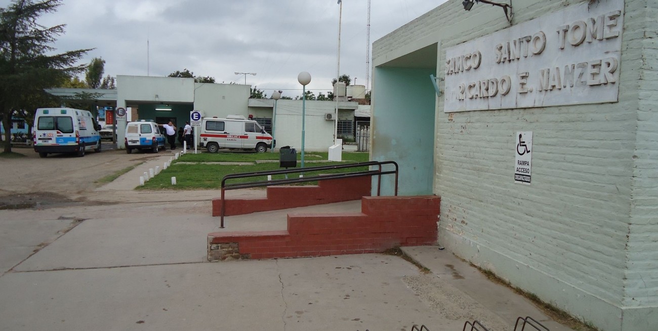 Violencia en el Samco de Santo Tomé: una enfermera fue agredida por el familiar de un paciente