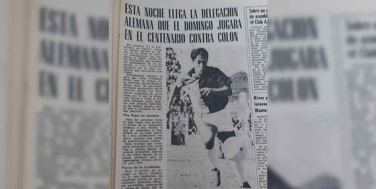 El día que Colón le metió 7 a un "seleccionado" alemán